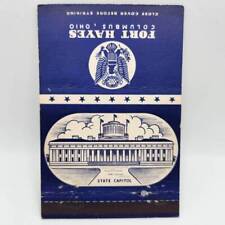 Vintage Matchbook Fort Hayes Columbus Ohio State Capitol Building  picture