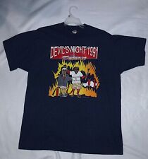 Devil's Night Detroit 1991  Mayor Coleman Young    T-Shirt RARE picture