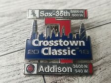 Chicago Cubs Vs. White Sox Crosstown Classic 2018 MLB Collectable Lapel Hat Pin picture