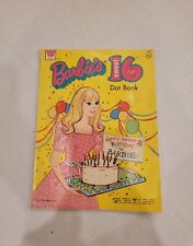 1974 Barbie’s Sweet 16 Dot Book  Vintage Mattel Coloring Book picture