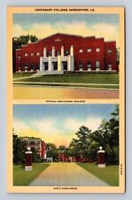 Shreveport LA-Louisiana, Centenary College, Antique, Vintage Souvenir Postcard picture