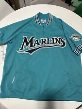 Team Issued  Spring Training Florida Miami Marlins Majestic BP top Jersey sz 46 picture