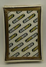 Vintage Subway Sandwiches Gemaco Playing Cards USA Sealed Rare picture