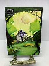 Unhappy New Arrival #78 - 2011 Topps Star Wars Galaxy 6 Base Set Card picture
