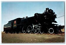 c1960's Steam Locomotive 1201 Pacific 462 1944 National Museum Canada Postcard picture