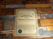 1965 FORD TK P.a vintage title historical document Certificate SEE PICS picture