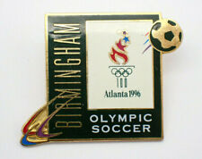 Birmingham Soccer Ball Olympic Soccer Vintage Lapel Pin  picture