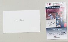 Annie EA Proulx Signed Autographed 3x5 Card JSA Author Brokeback Mountain picture