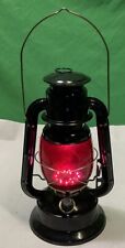 Vintage- Style Kerosene Lantern Table Lamp -red Light,11.5” Tall picture