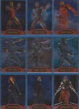 Complete Sub-Set 2010 Upper Deck IRON MAN 2 Embossed Armored Card Set AC1-9  picture