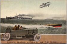 1910s Philadelphia Advertising Postcard Cramp & Sons Ship & Engine Building Co. picture