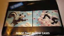 Extremely Rare Pepe Le Pew and Penelope pillowcase vintage picture