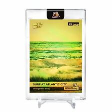 SURF AT ATLANTIC CITY New Jersey Holo Gold Card 2023 GleeBeeCo #SNW3-G 1/1 picture