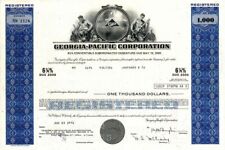 Georgia-Pacific Corporation - Pulp and Paper Company - Various Denominations Bon picture