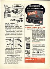 1953 PAPER AD Nichols Ind. Toy Cap Gun Stallion .45 Cowboy Toys picture