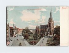 Postcard Platz mit der Lutherkirche Kassel Germany picture