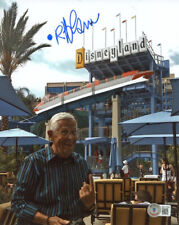 BOB GURR SIGNED 8x10 PHOTO DISNEY RIDE DESIGNER & IMAGINEER RARE BECKETT BAS picture
