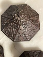 Antique Late 19th Century Victorian Cast Iron Paperweights picture