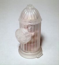 Vintage 1978 Fleer Crystal FIRE PLUG Hydrant Candy Container CLEAR picture