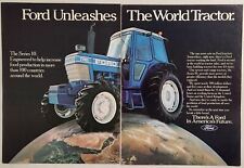 1982  Print Ad Ford Series 10 Model 7710 Tractors More Power Provided picture