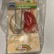 Vintage Mirro Earthgrown Canning Accessories Jelly Strainer #611 Nylon Bag SS picture