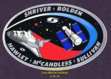 LMH STICKER Decal NASA STS-31 SPACE SHUTTLE Discovery 1990 Mission Crew Insignia picture