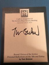 TOM BROKAW BOOM VOICES OF THE SIXTIES 2007 FIRST EDITION SIGNED Hard Cover picture