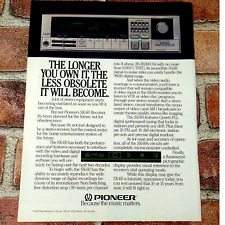1983 Pioneer SX-60 Stereo Receiver - Longer Own It - Less Obsolete Vtg PRINT AD picture