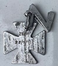 ****Souvenirs Made From Duralumin Wreckage Of Zeppelin Airship L32 23/9/1916**** picture