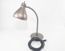 Dazor Industrial Model 1069, Heavy Duty Goose Neck Shop Lamp, 1960s, Very Good picture