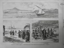 1889 Explorer Expedition Atchinof Sagallo Sultan Muhammad 1 Journal Antique picture