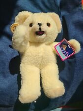 VINTAGE 1986 SNUGGLE BEAR, 10”, RUSS, WITH TAGS picture