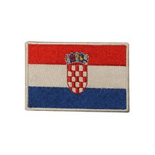 Croatia Country Flag Patch Iron On Patch Sew On Badge Embroidered Patch picture