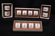 Set of 12 Vintage COALPORT Shrewsbury Fine Bone China Napkin Rings; England picture