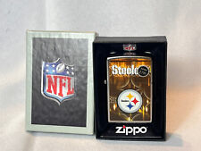 2016 Zippo Lighter NFL Pittsburg Steelers Unfired Sealed With Box picture