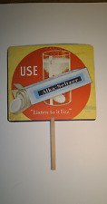 ANTIQUE RARE 1940S-ALKA-SELTZER DOUBLE SIDED CARDBOARD picture