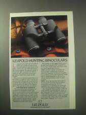 1985 Leupold Hunting Binoculars Ad picture