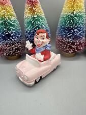 Vintage Howdy Doody Pink Cadillac Car Salt & Pepper Shakers Vandor picture