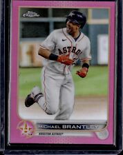 2022 Topps Chrome Michael Brantley Pink Refractor #34 picture