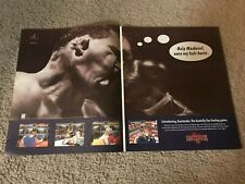 Vintage 1999 CONTENDER BOXING Playstation Video Game Poster Print Ad RARE picture