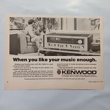 1979 VINTAGE KENWOOD STEREO SYSTEM PRINT AD picture