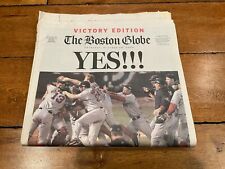 2004 Boston Red Sox World Series Victory Edition Boston Globe New & Unread picture