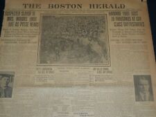 1909 JUNE 26 THE BOSTON HERALD - HARVARD HOST TO THOUSANDS AT CLASS DAY - BH 369 picture