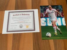 Soccer Arjen Robben Signed Photo with Authentication Netherland picture