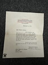 Rare 1934 Saturday Evening Post letter George Horace Lorimer Editor letterhead picture
