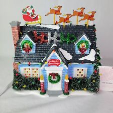Department 56 The Holiday House  Original Snow Village Complete & Working picture