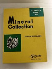 Vintage LAFAYETTE Mineral Collection Missing 3 Minerals picture
