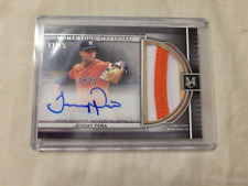 2023 TOPPS MUSEUM COLLECTION JEREMY PENA JUMBO PATCH AUTOGRAPH #13/15 AUTO picture