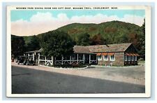 Mohawk Park Dining Room and Gift Shop Charlemont MA Mohawk Trail Postcard picture
