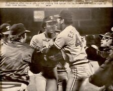 LG975 1973 Wire Photo JIM BIBBY TEXAS RANGER PITCHER NO HIT NO RUN OAKLAND A'S picture